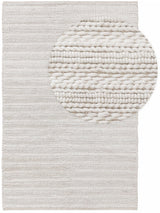 Tapis en laine DINA Crème