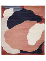Tapis Big Sur Terracotta / Marine