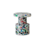 Tabouret Bit Miniature — White Multi