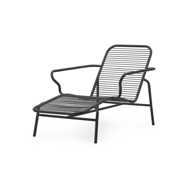 Chaise Longue Vig — Black
