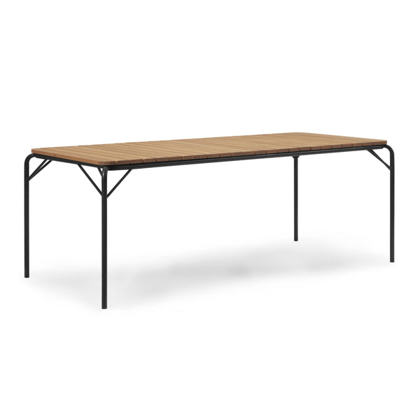 Table basse Vig 90 x 200 cm Robinia — Black