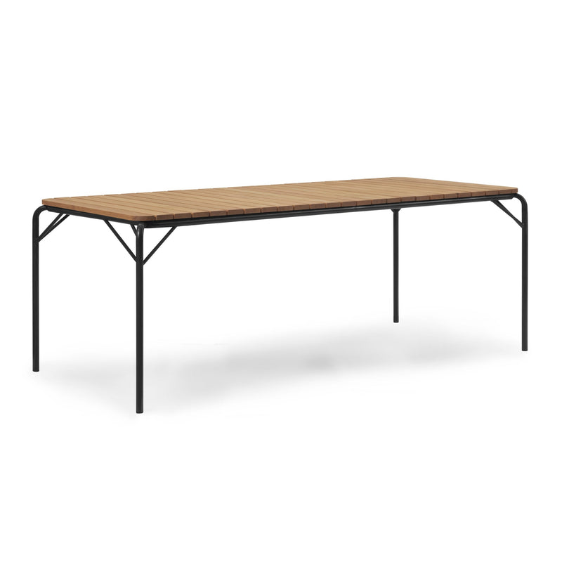 Table basse Vig 90 x 200 cm Robinia — Black