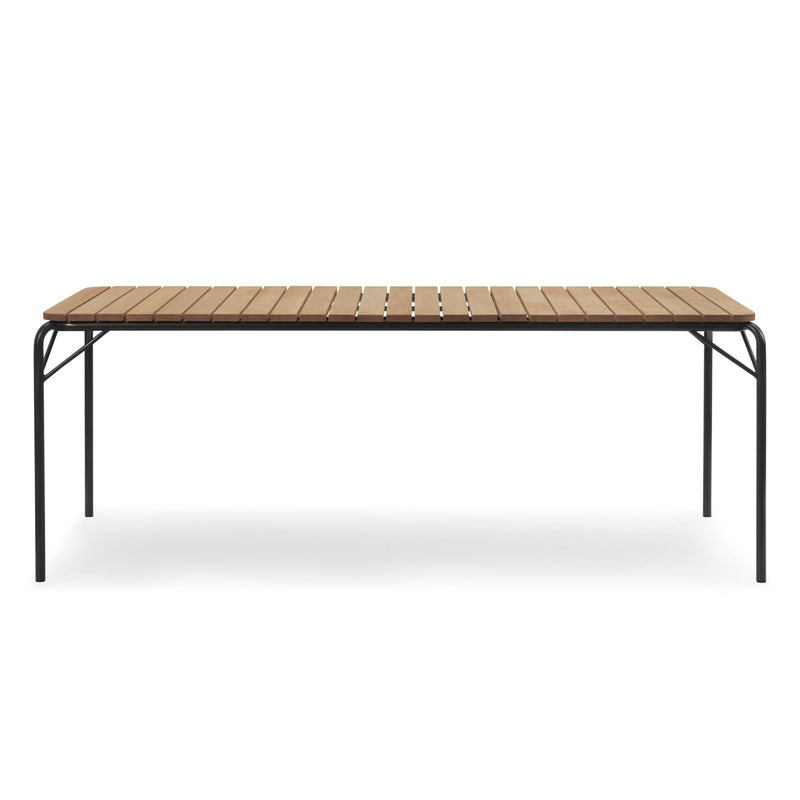 Table basse Vig 90 x 200 cm Robinia — Black