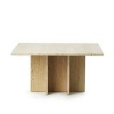 Table basse Edge Large — Travertine