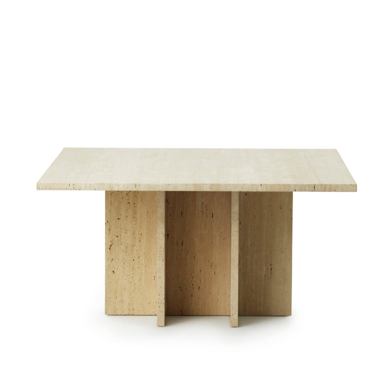 Table basse Edge Large — Travertine