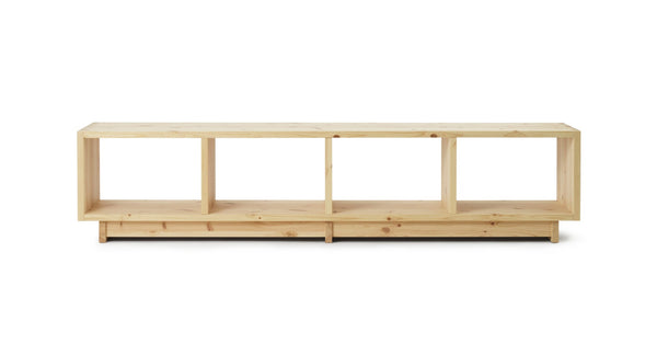 Bibliothèque Plank Low — Pine