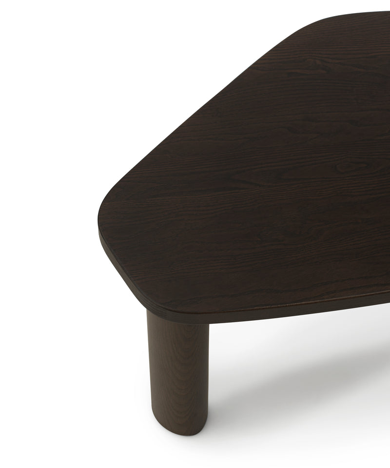 Table basse Sculp Small — Brown Stained Ash