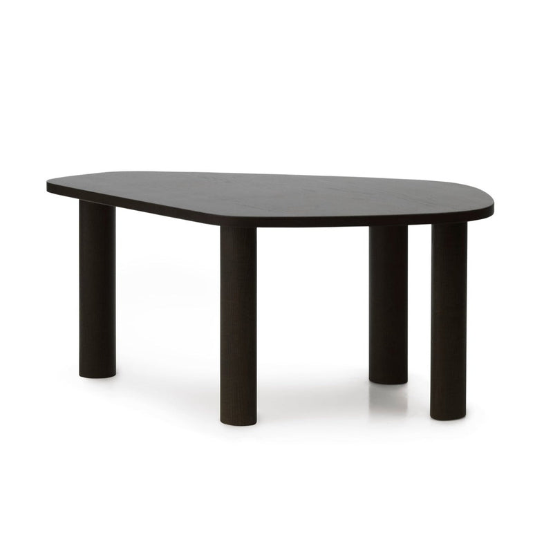Table basse Sculp Large — Brown Stained Ash