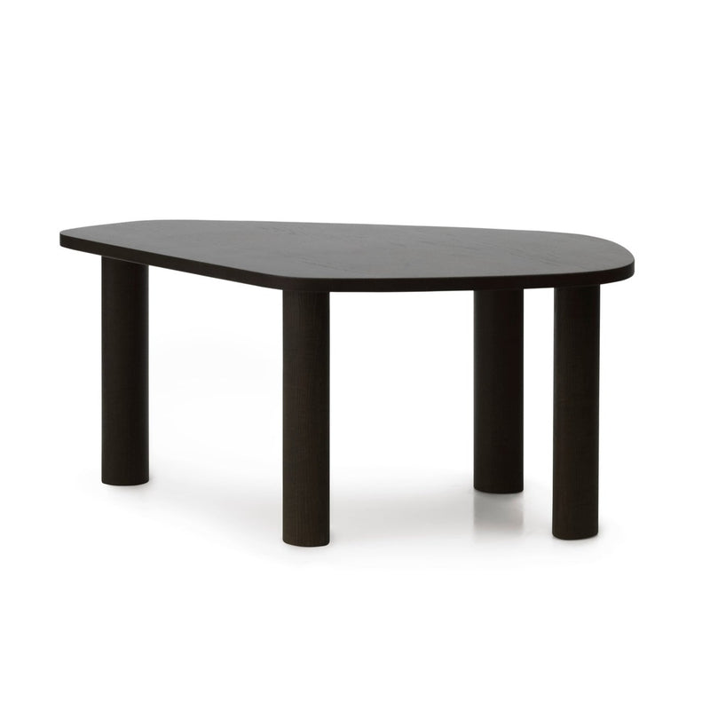 Table basse Sculp Small — Brown Stained Ash