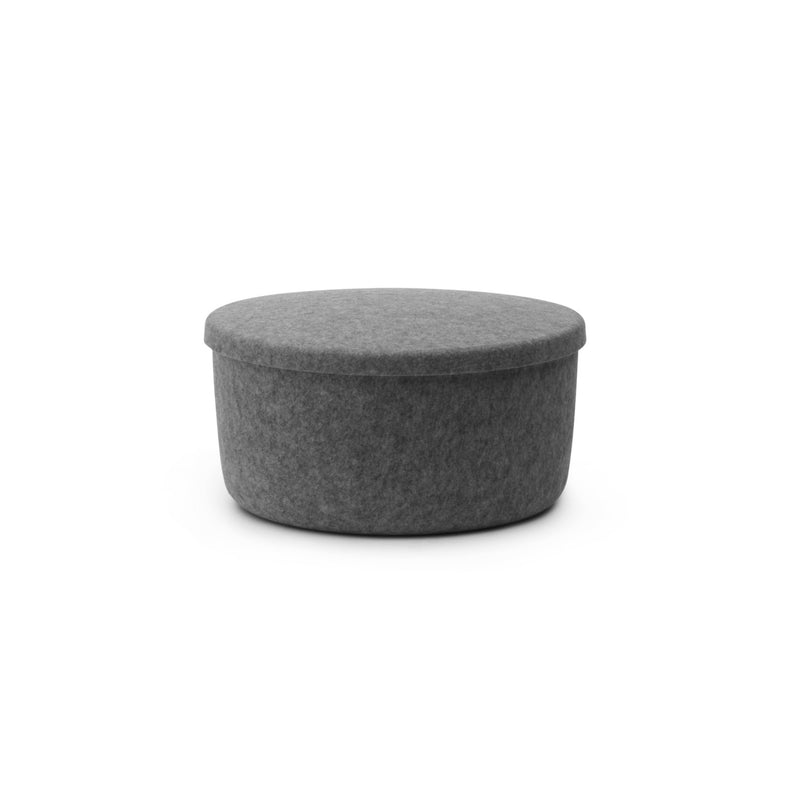 Pouf Hide Storage Large — Grey