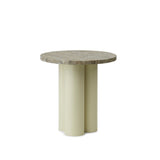 Table d'appoint Dit Sand — Travertine Silver