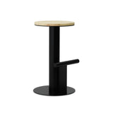 Tabouret de bar Pole — Pine/Black