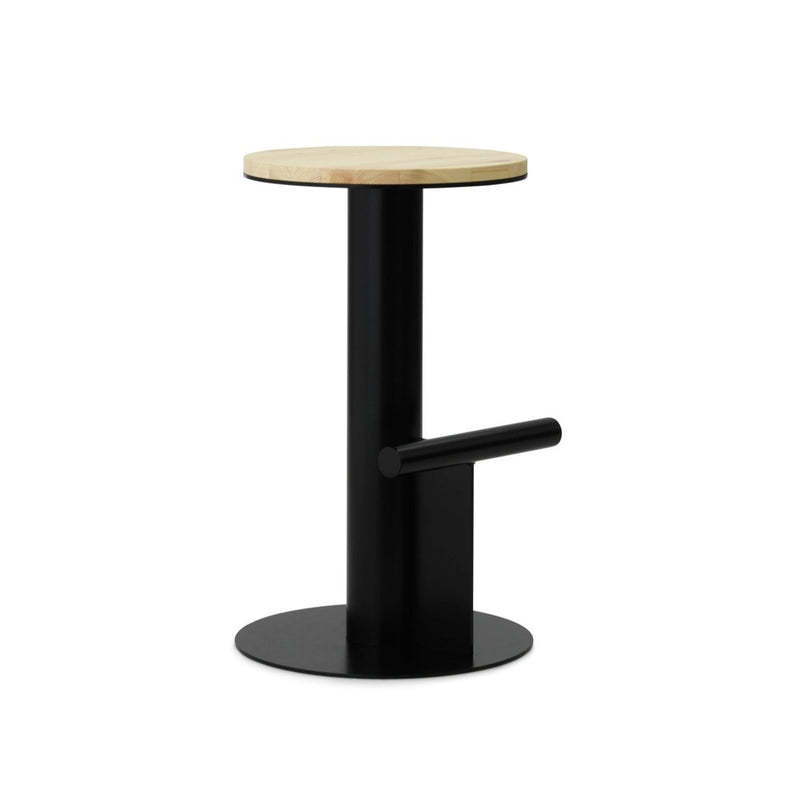 Tabouret de bar Pole — Pine/Black