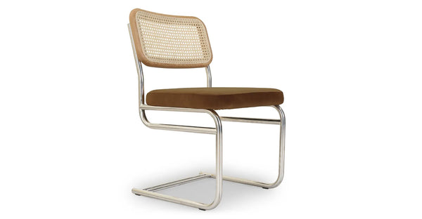 Chaise Uberto — Métal Chromé