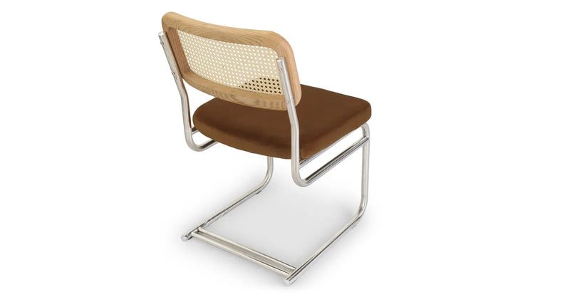 Chaise Uberto — Métal Chromé