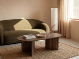 Table basse TOPANIA - Naturel foncé