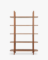 Etagère Ashaki bois de noyer veiné - packshot