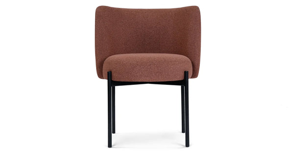 Chaise Ray — Acier noir