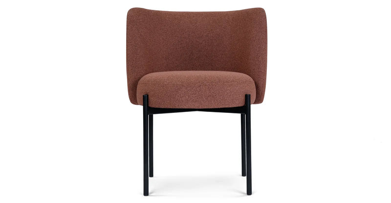 Chaise Ray — Acier noir