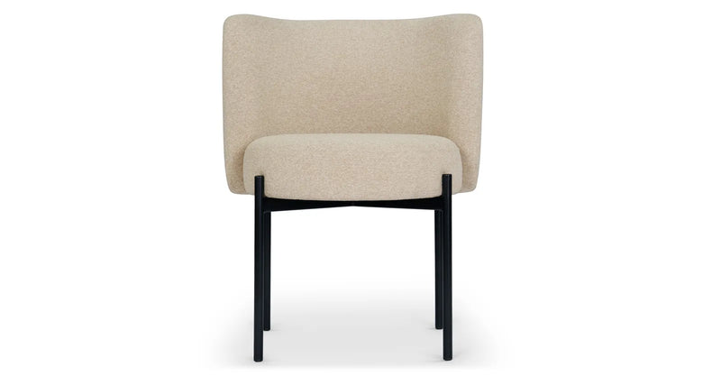 Chaise Ray — Acier noir