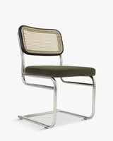 Chaise Uberto — Métal Chromé