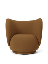 Rico Lounge Chair Swivel - Grain Caramel