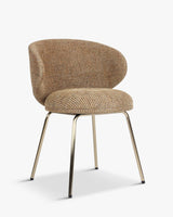 Chaise Uberto — Métal Chromé