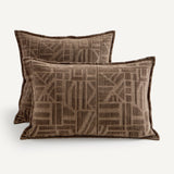 Housse de coussin HESPER — Chenille jacquard