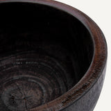 Coupelle en bois NYESI — Acajou brûlé