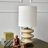 Lampe de table HDStep L — Sable blanc cassé
