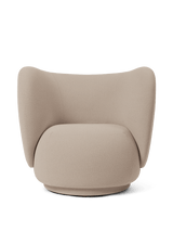 Rico Lounge Chair Swivel - Grain Cashmere