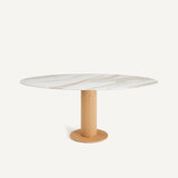 Plateau de table ellipse céramique — Elipso
