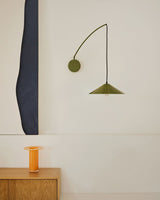 Applique Kally vert - ambiance