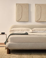 Lit déhoussable Odina — Noyer