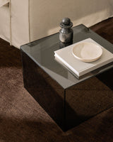 Table d'appoint Orlia gris foncé