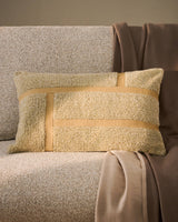 Housse de coussin Lomel écru