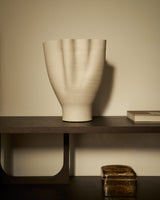 Vase Nilea céramique écrue 34 cm
