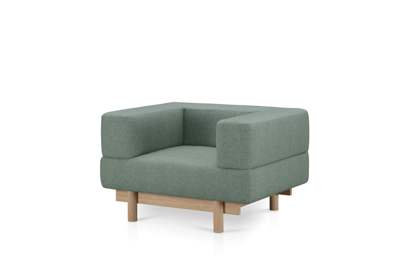 Fauteuil Alchemist — Camira Bleu