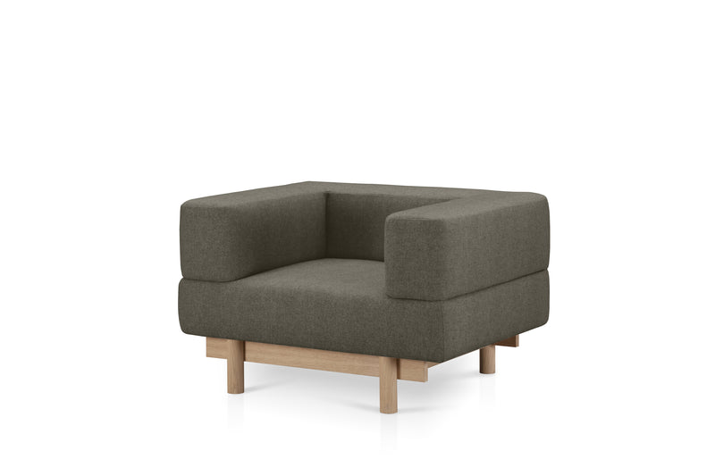 Fauteuil Alchemist — Camira Gris