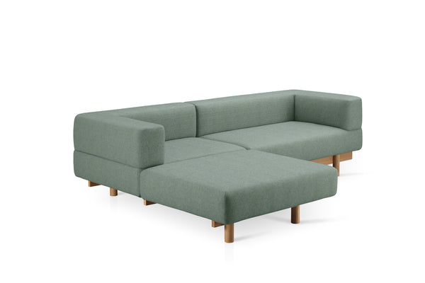 Canapé d'angle Alchemist — Camira Bleu