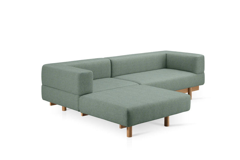Canapé d'angle Alchemist — Camira Bleu