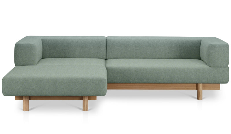 Canapé d'angle Alchemist — Camira Bleu