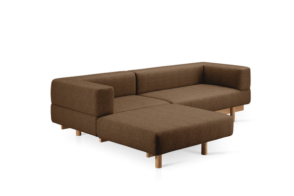 Canapé d'angle Alchemist — Camira Marron