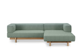 Canapé d'angle Alchemist — Camira Bleu