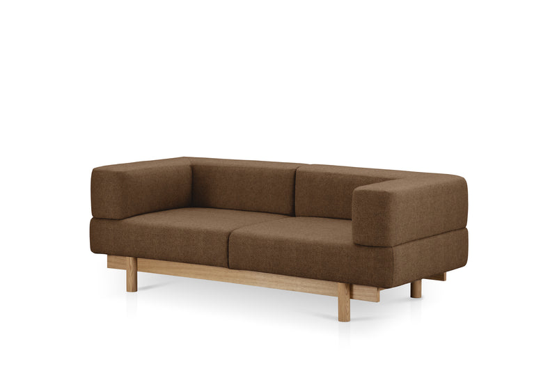 Canapé 2 places Alchemist — Camira Marron