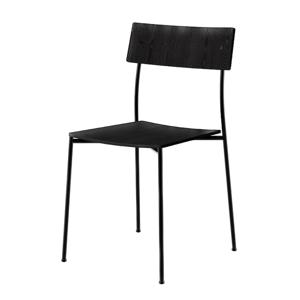 Chaise Alex bistro — Chêne noir