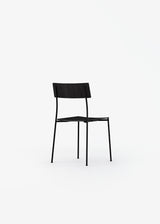 Chaise Alex bistro — Chêne noir