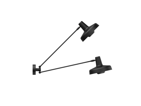Lampe murale Arigato P2 — Noir