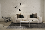 Lampe murale Arigato P2 — Noir