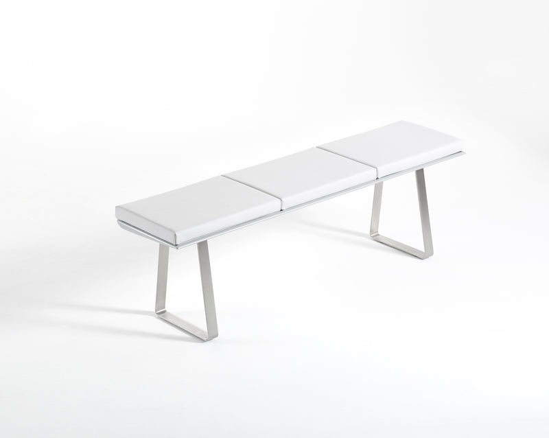 Banc extensible Extrados - medium — Alu & Vinyle blanc